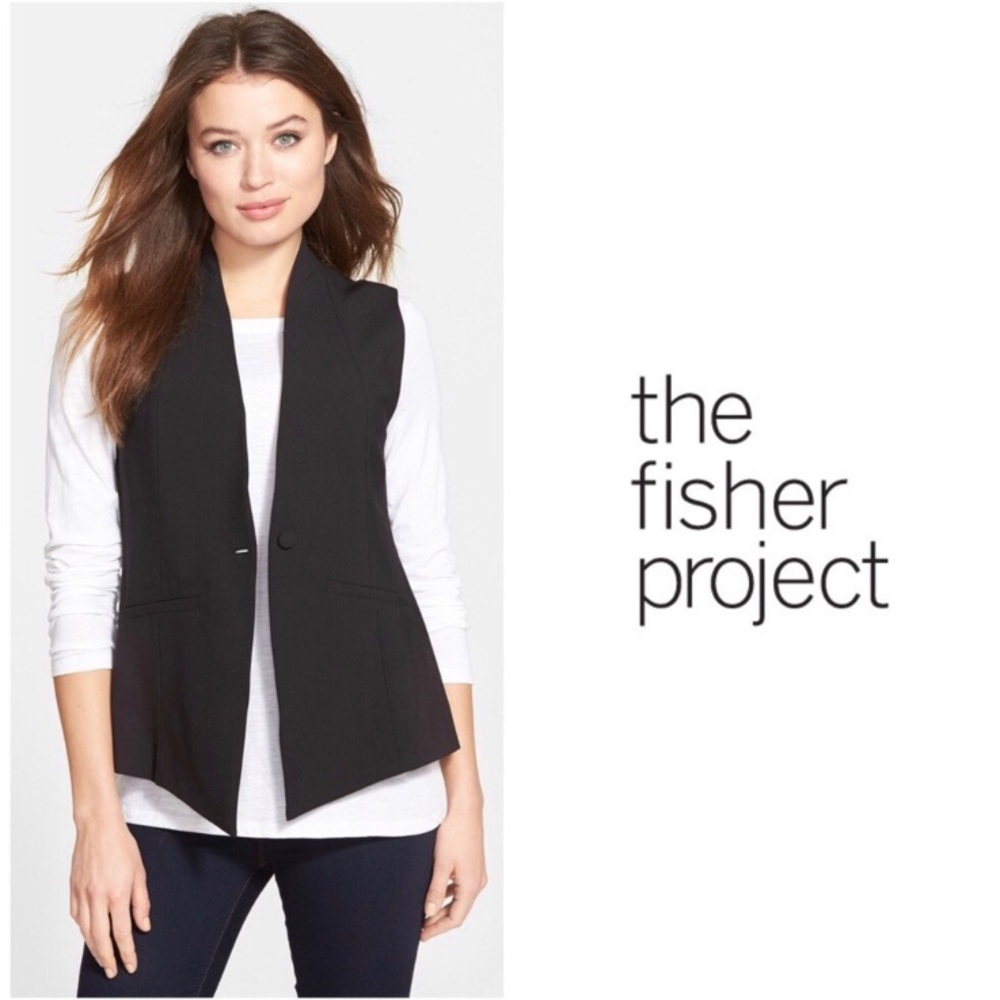 XL blazer vest - Eileen Fisher